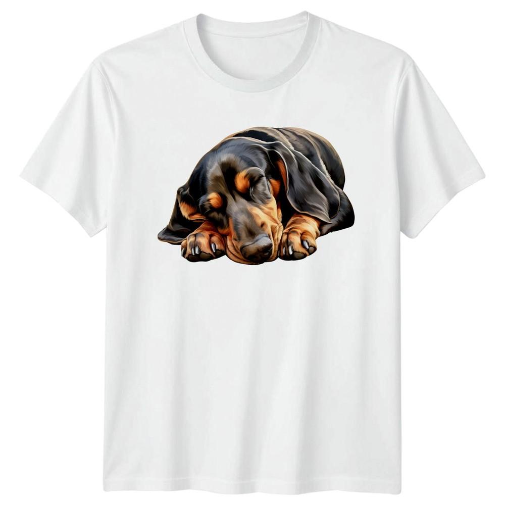 Sleeping Dog Dogs Animals Unisexs TShirt Unisexs Tee Graphic Unisex Top S