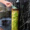 2PCS Garbage Organizer Kitchen Grocery Bag Home Holder Wall Mount Plastic Bag Holder Dispenser Hanging Storage Trash Garbage Bag