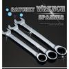 1pcs  Reversible Dual-purpose ratchet wrench Ratchet Socket Spanner Nut Repair Tools 6mm-19mm