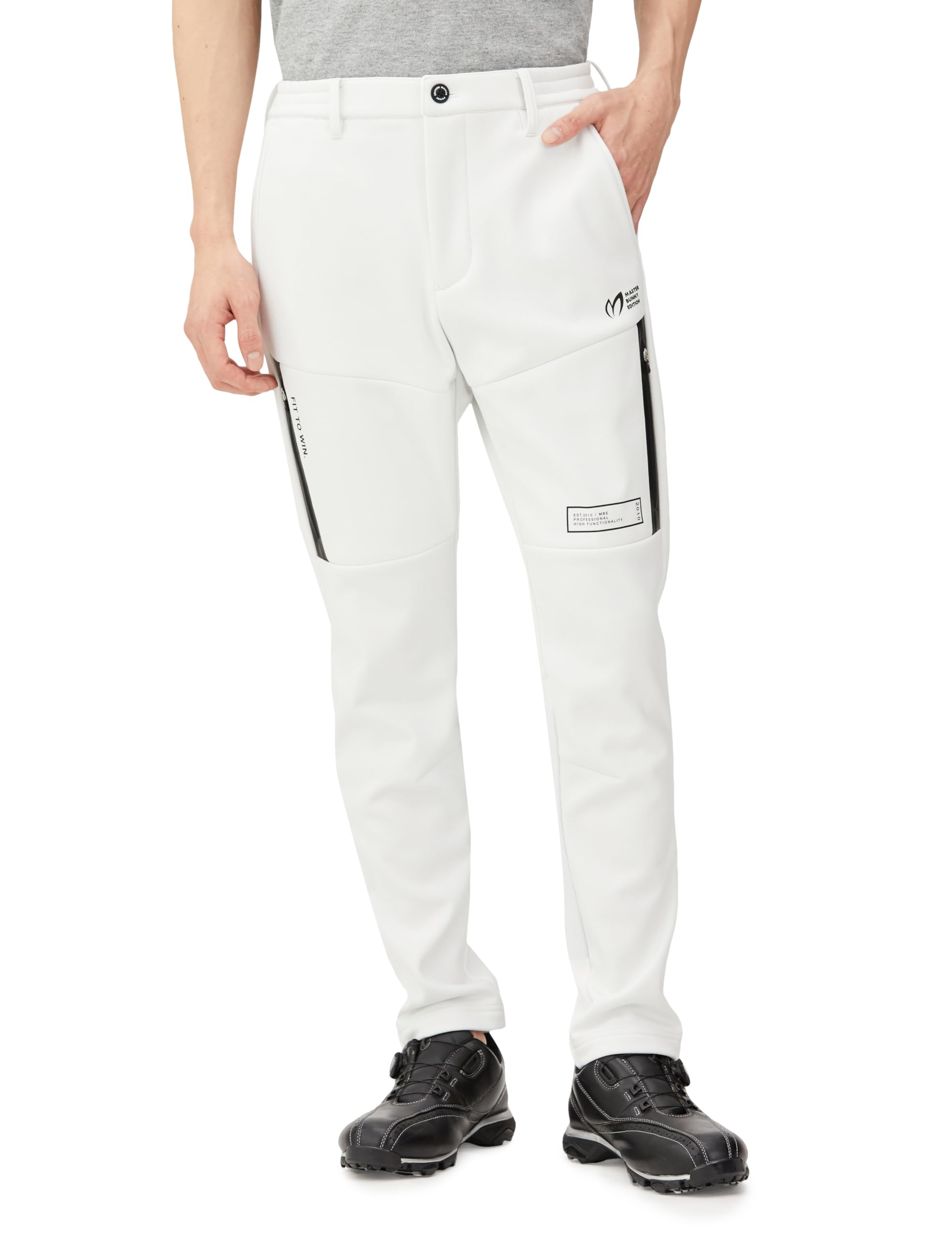 

Water Repellent Long Pants Golf 5 [Master Bunny] Men s (Stretch Bonding) / / 758-3231105 030_White [L]