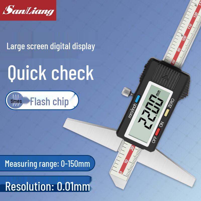 Sanliang High-Precision Digital Electronic Depth Caliper