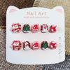 Christmas Handmade Wearable Santa Claus Nail Art Stickers
