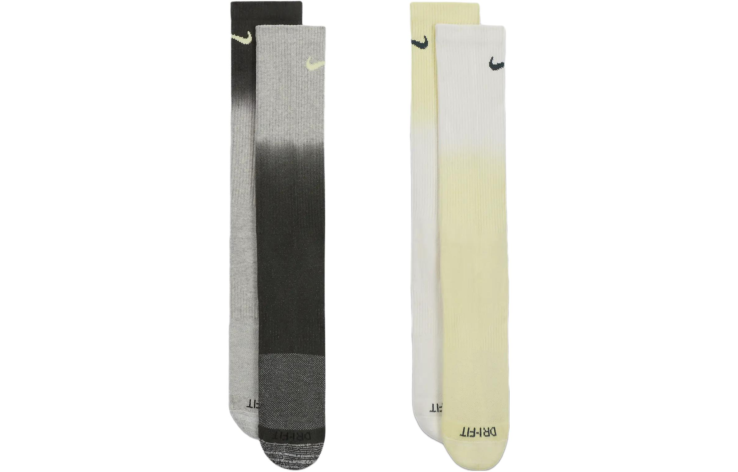 Nike Mid Calf Socks Unisex 2 Pack FQ1355-901 L