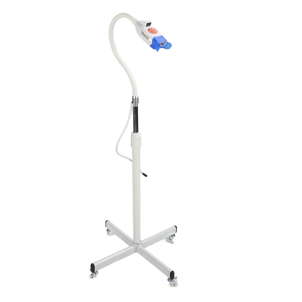 Teeth Whitening Machine with Mobile Wheels 3 Colors Teeth Bleaching Lamp 110‑240V US Plug