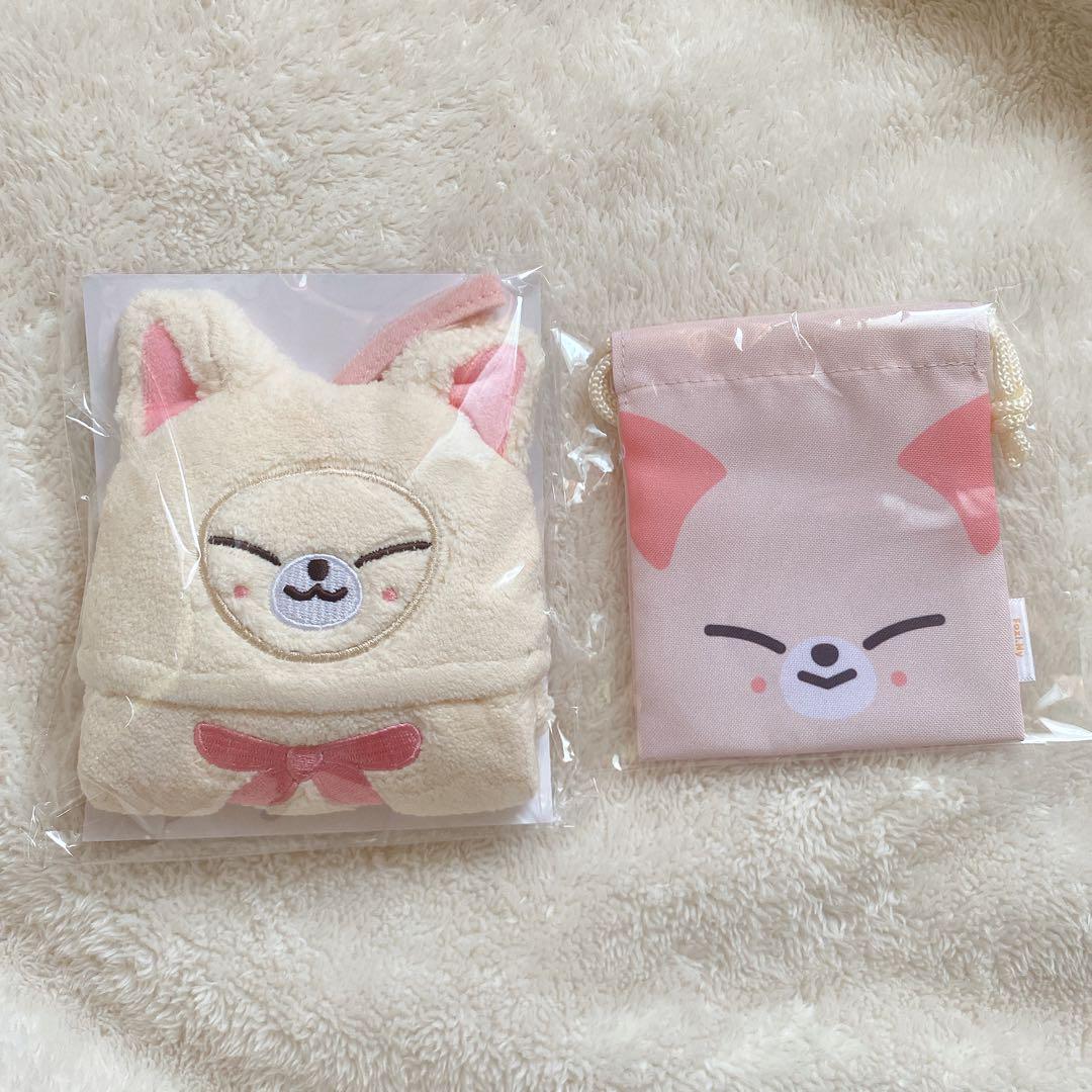 

[Б/У] Stray Kids Venue FC Лотерея D Приз Петля Полотенце Мешок на шнурке Sukiz Ien