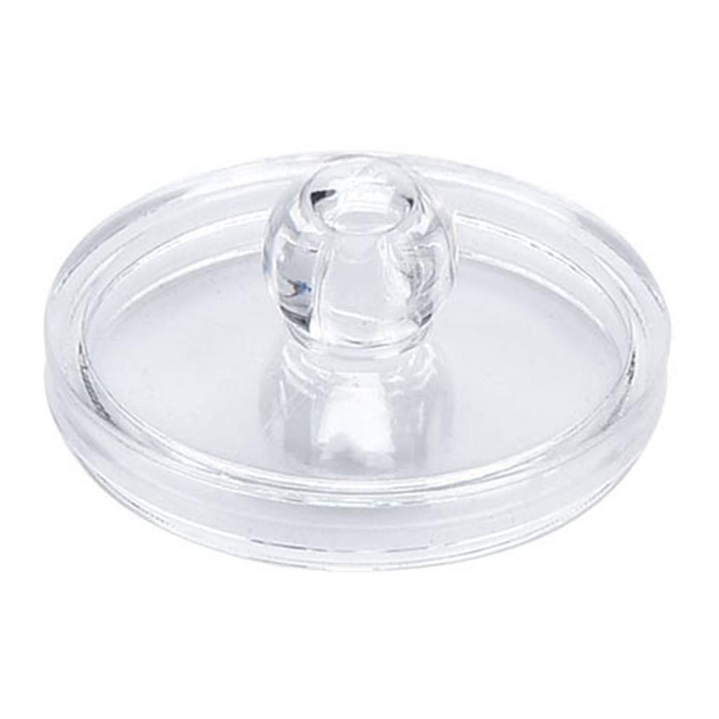 Transparent Round Cotton Bud Case Acrylic Cotton Swab Holder Storage Container Organizer