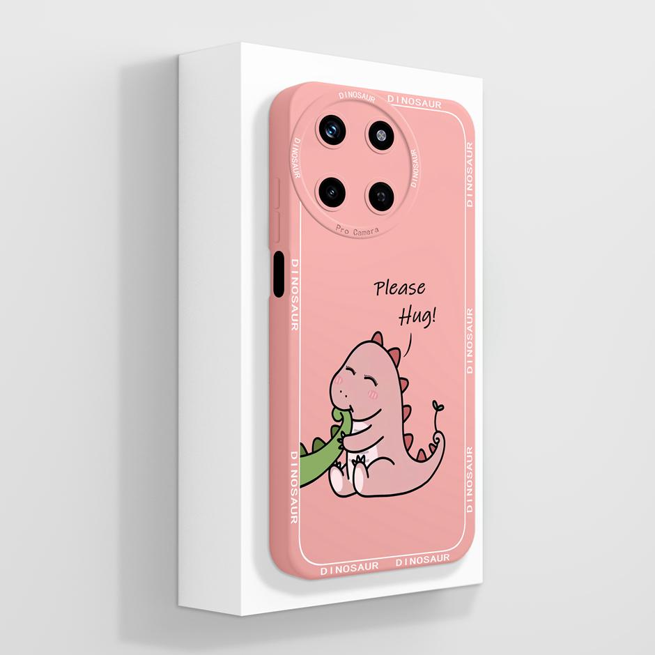 For Oppo Realme 11 4G Case Cute Panda Cartoon Style Liquid Silicone Casing For Oppo Realme11 4G New Design Prevalent Phone Funda