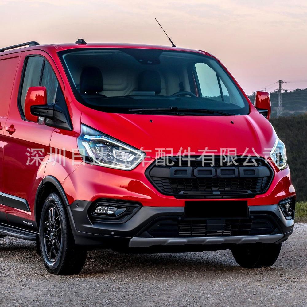 Front Grille Bumper with LED Lights for 2014-2021 European Ford Transit Models