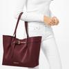 New MICHAEL KORS Emilia Cow Leather Shoulder Bag Large Women's Burgundy 35H0GU5T9T-580