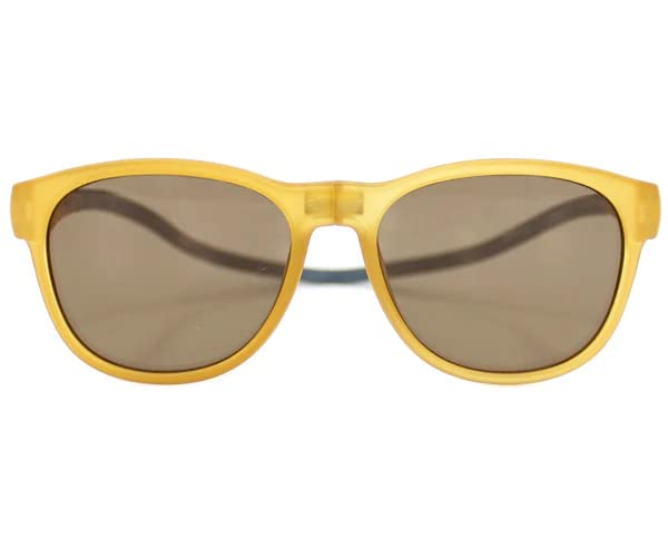 SLASTIK TRAM COMBINO SUNGLASSES UV Neck Strap with Front Magnet [Bayline] (Camel) Protection,