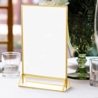Números de Mesa de Casamento Acrílico Padrão de Dupla Face Phnom Penh Cartão de Mesa Número de Mesa de Casamento Suporte de Menu Cartão de Mesa
