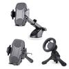 Solid Car Truck Phone Mount Holder Long Arm Windshield Window Mobile Holders with Suction Cup, Anti-Shake Stabilizer