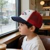 Embroidered Letter Kids Sun Hat Breathable Mesh Duck Tongue Cap New Baby Baseball Cap  Boy Girl