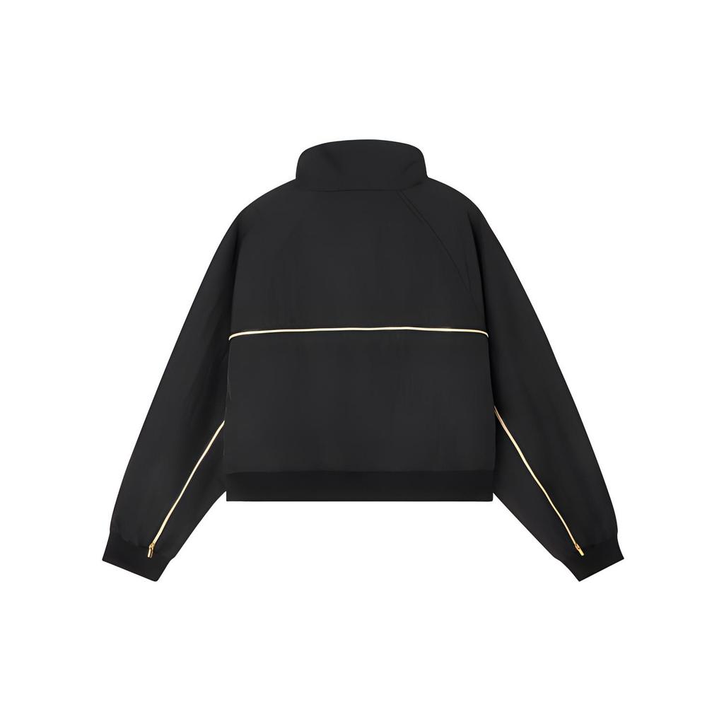 (WMNS) New Balance Stand Collar Casual Jacket Black Women's AWJ03501-BK