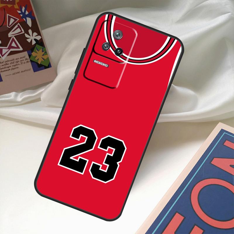 Basketball Number 23 Case For Xiaomi 17 14 15 Ultra 13T 14T 15T Pro POCO F8 Ultra F7 F5 F6 X3 X5 X6 X7 Pro Coque
