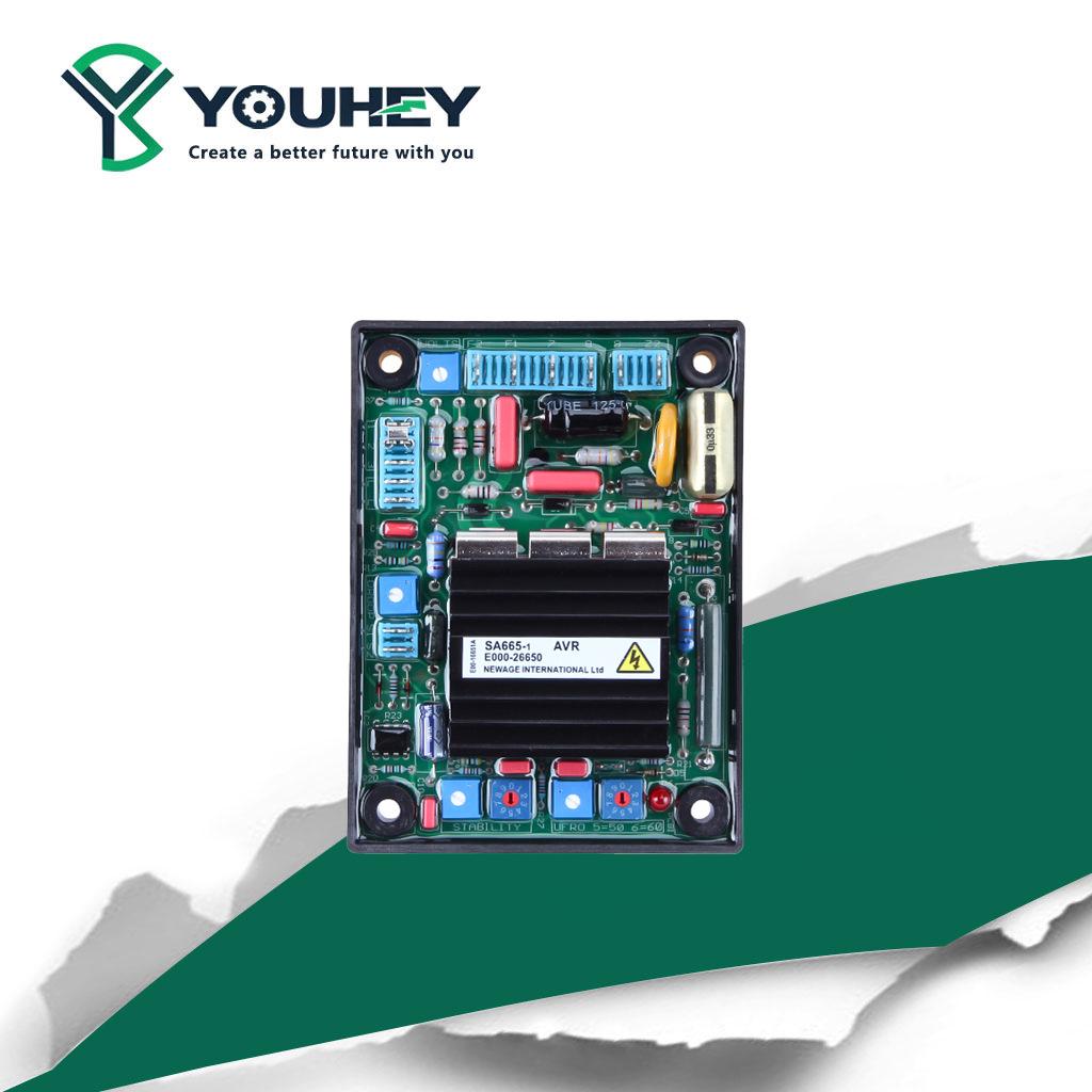 SA665-1AVR Voltage Regulator Board for Diesel Brushless Generators, AVR SA465-2 Stabilizer