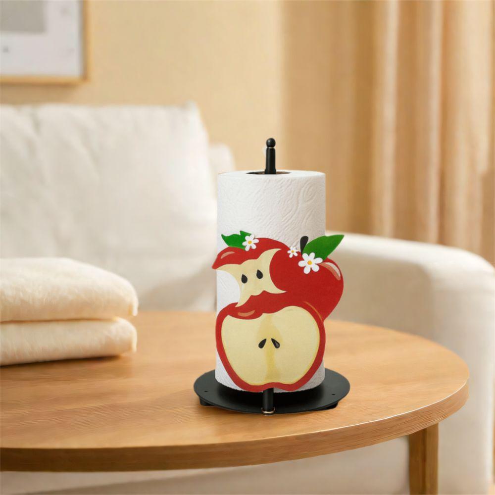 Metal Standing Paper Towel Holder Cute Tissue Roll Holder Practical Toilet Tissue Holder  Farmhouse
