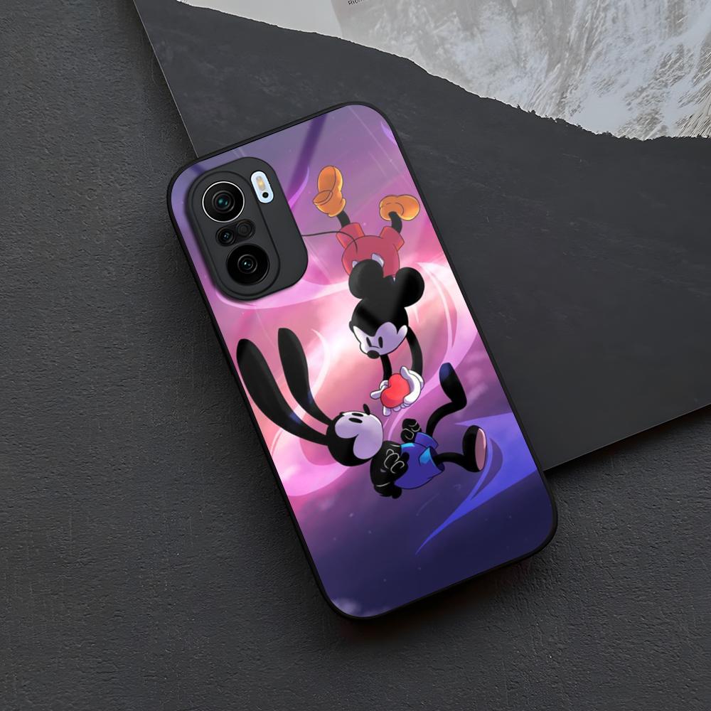 Cartoon Character O-Oswald Phone Case Tempered Glass For Xiaomi 15 14 12 Lite Pro 13 11t Lite POCO M6 M5 X6 X5 X3 F5 F6 Pro Cove