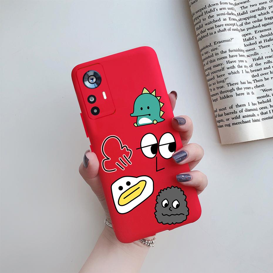 For Xiaomi 12T Case Soft Silicone Cute Cat Cartoon Protective Cover For Xiaomi 12T Pro 5G Phone Cases Mi 12 T 12TPro 2022 Fundas