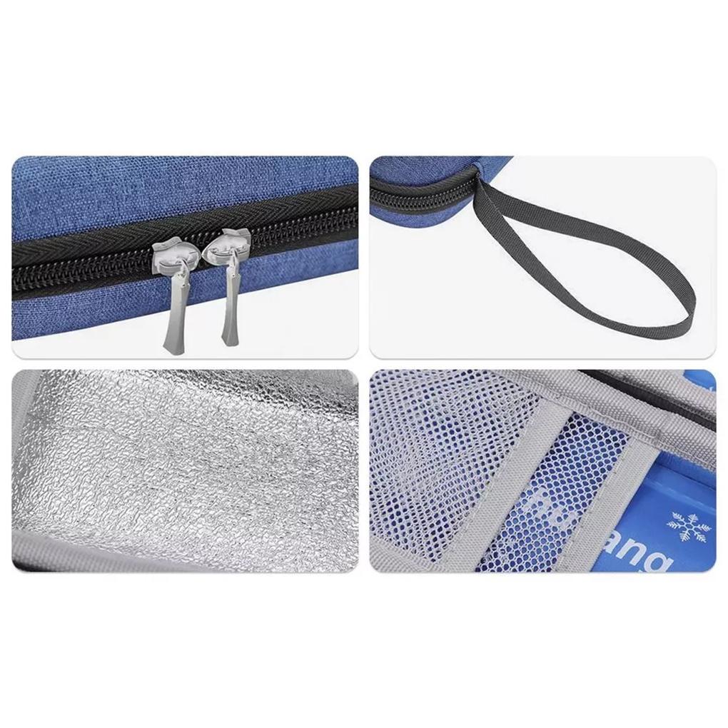 Portable Waterproof Diabetic Insu-lin Cooling Storage Bag Brand New And OxfordCloth Organizer Travel Insu-lin Cooling Bag Case