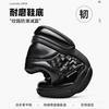 Casual leather shoes men's spring new woven fashion men's shoes men's soft-soled breathable lace-up round head sports casual shoes
