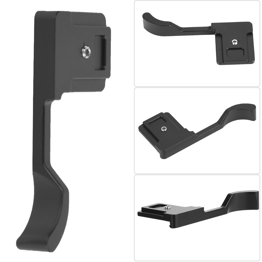 Mini Lightweight Camera Plate Black Metal Hand Thumb Up Grip for Fujifilm