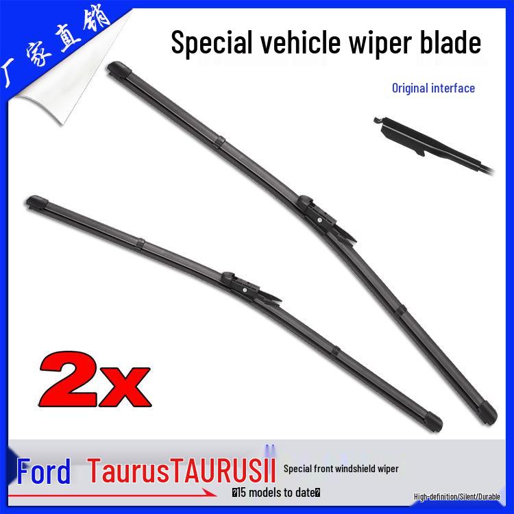 Bone-Free Front Windshield Wiper for Changan Ford Taurus Models (2015-2018) with Dovetail Connector