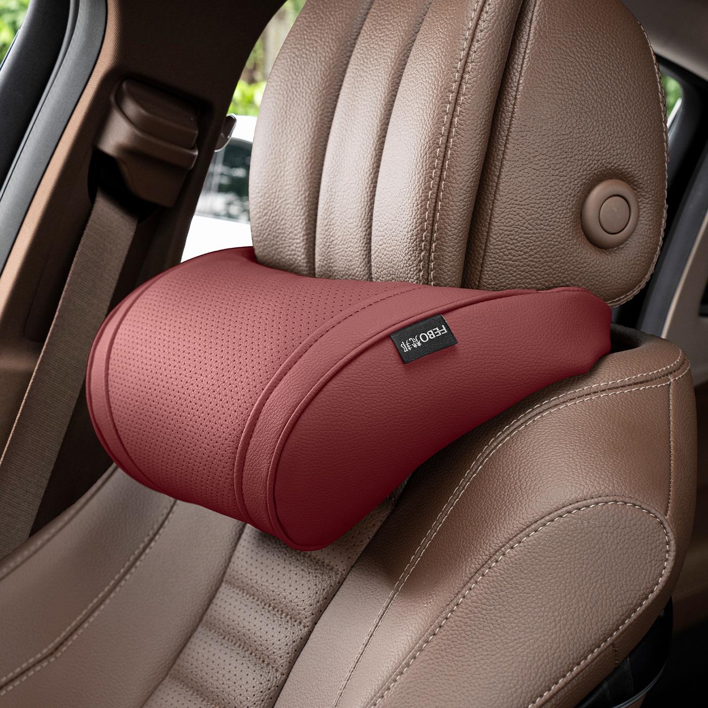 

Car Headrest Neck and Lumbar Support Cushion Set