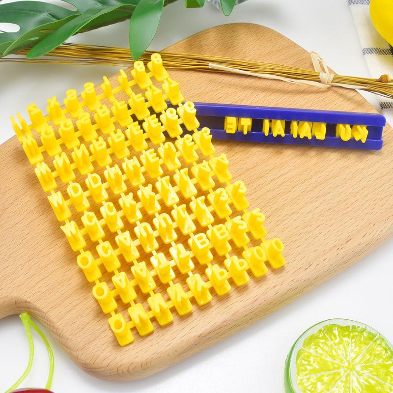 1 buc Vintage placă cadru Cookie Cutter Set Plastic biscuiți mucegai tort decorare instrumente Cookie mucegai