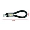 CTVWZ1 Car Braided Rope Keyring Metal Keychain Car Accessories For Chevrolet Cruze Lacetti Captiva SS Z71 Equinox Trax Impala Spar