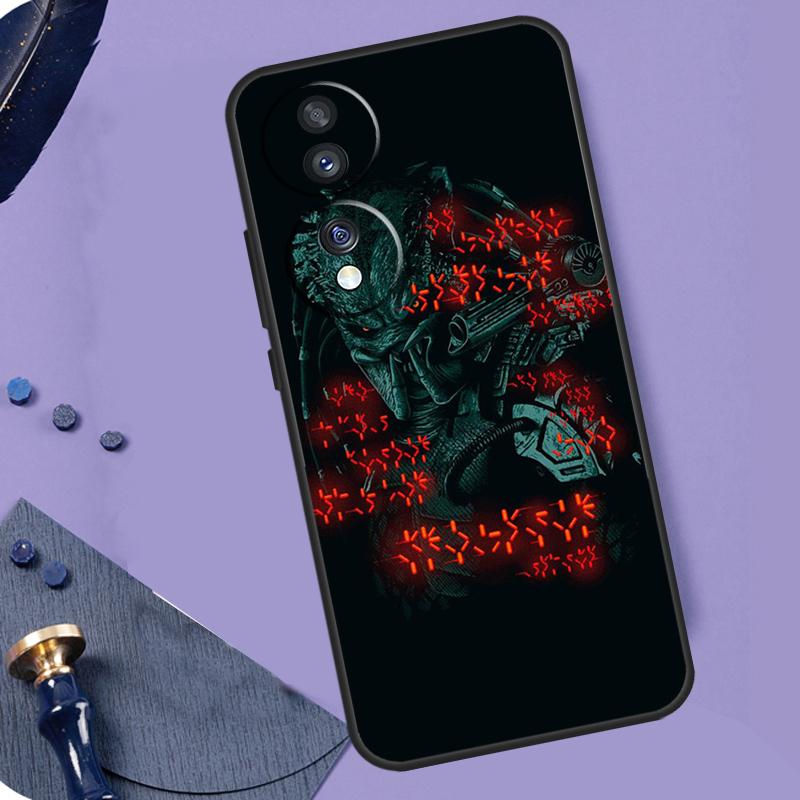 Alien Predator Phone Case For Honor 90 Lite 70 50 Magic 5 6 Pro X6 X7 X8 X9 X6a X7a X8a X9a X9b X8b Cover