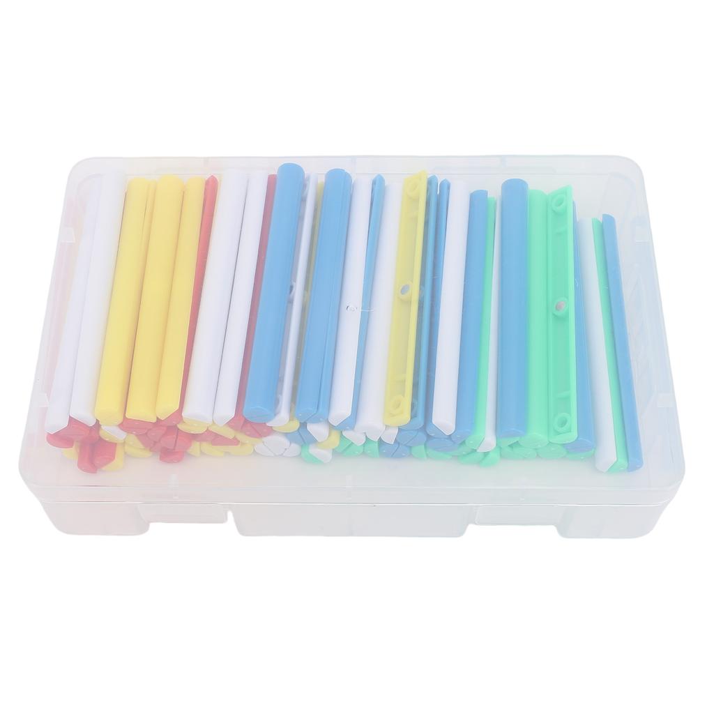 100 Stück Magnetische Zählstäbe 5 Lebendige Farben Vielseitige Zählstäbe für Familie Schule