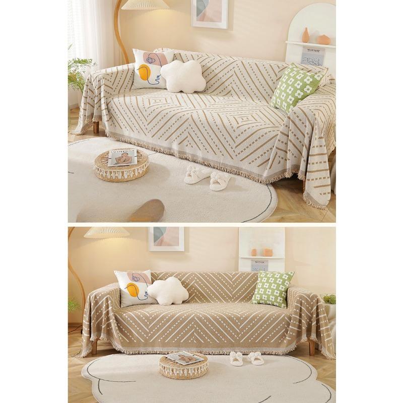 Sofa Cover Cloth, Full Cover Blanket, Backrest Cover Cloth, Anti Slip Sofa Cushion, Universal Cover, Anti Cat Scratch, All Season Universal
