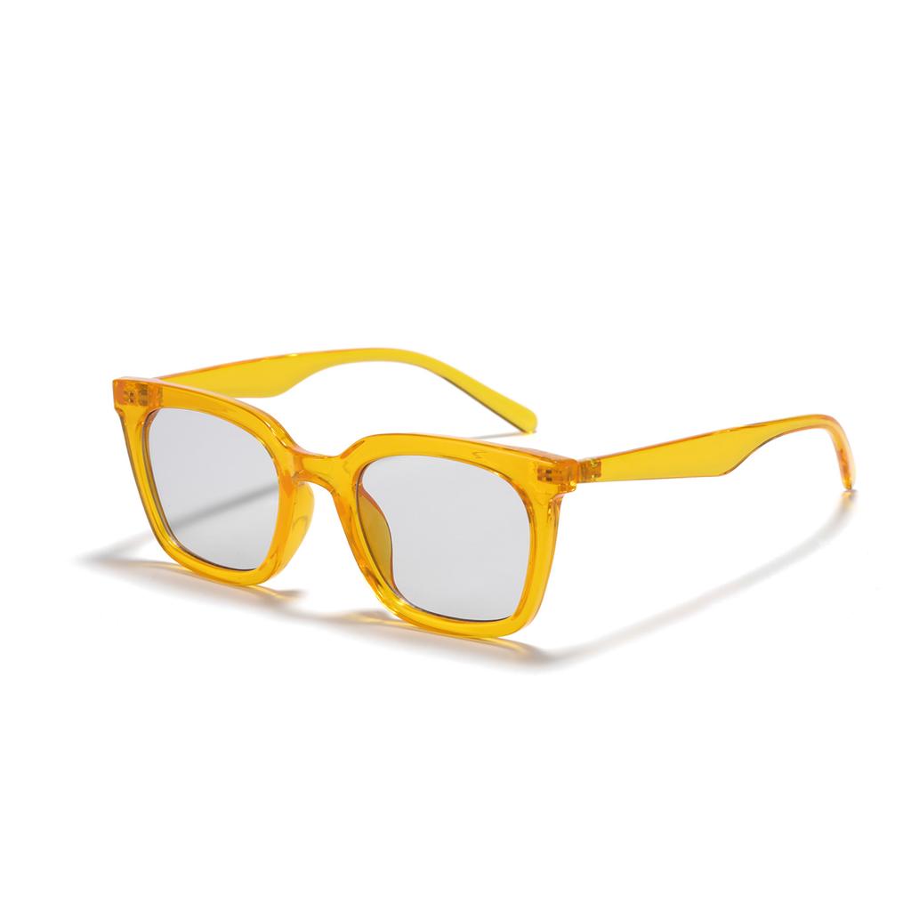 Square Glasses Men'S Pointed Corners Cat Eyes Narrow Frame Sunglasses Women'S Ins Summer Sunglasses