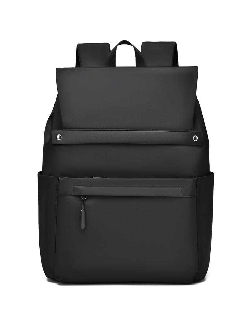 Fashionable Casual Backpack Backpack Men's High-end Sense Commuting Computer Bag Large Capacity Simple Casual Bag Men