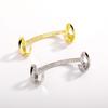 Trendy Vampire Fangs Zirconia Grillz: Stylish and Popular Halloween Accessory