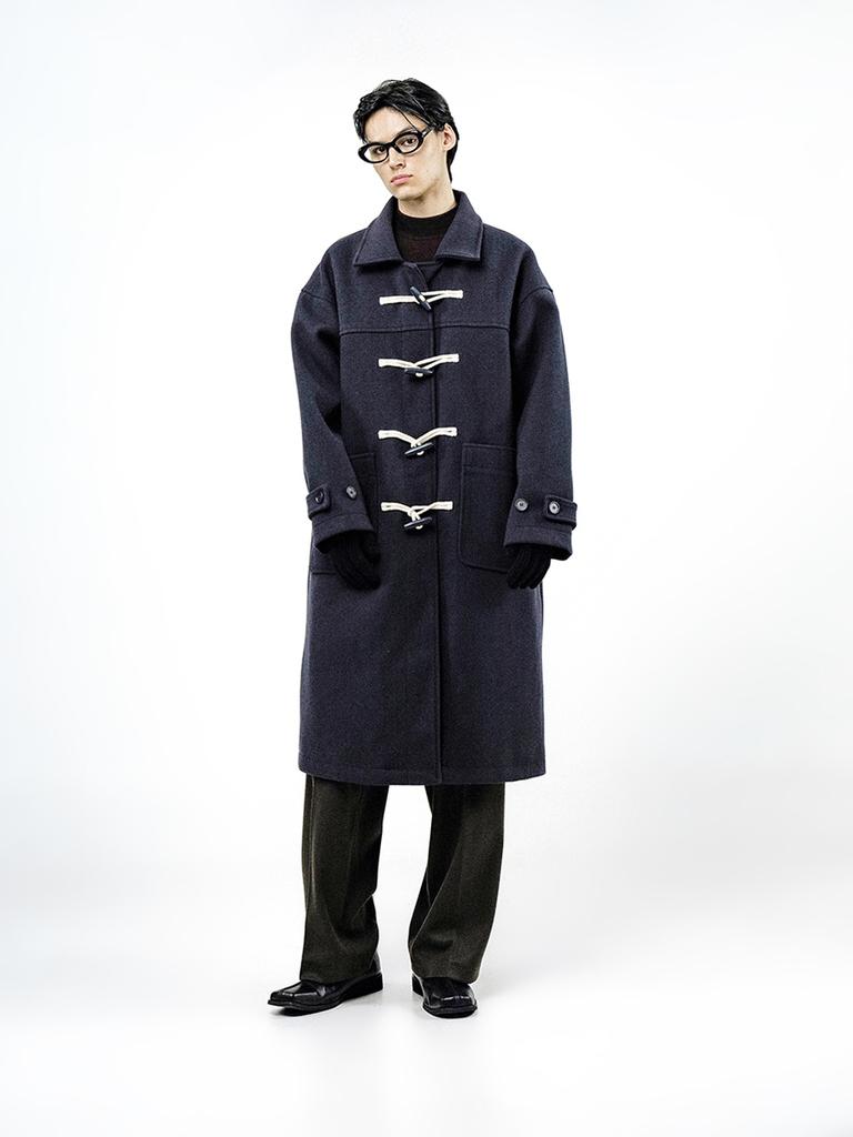 Chance'S Noi Oversized Snap Duffel Coat - Navy /W244Ot01Ny-M