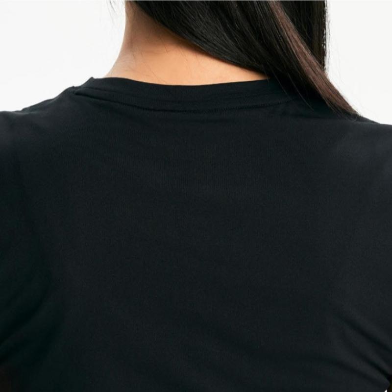 New Balance Tee Rqk Nbnee2w422 19 Women S Semi Crop Tight Short Sleeve Tee  Slim