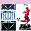 Premium Fotbollsträningsmatta Färdighetsutvecklingsplatta För Fotbollsspelare 60x90cm