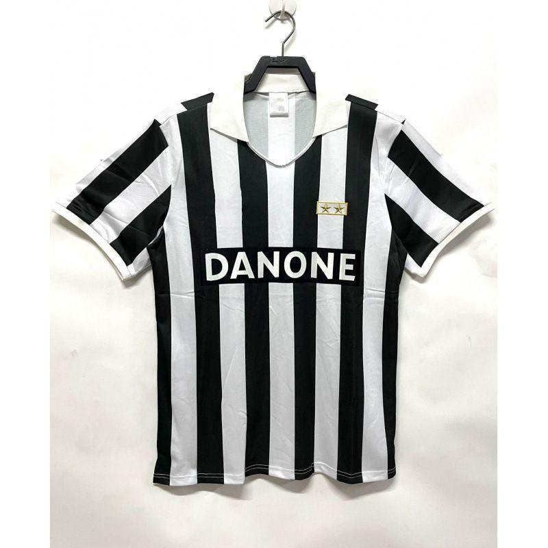 Retro Juventus Football Jerseys Short Sleeve Sports Training Men