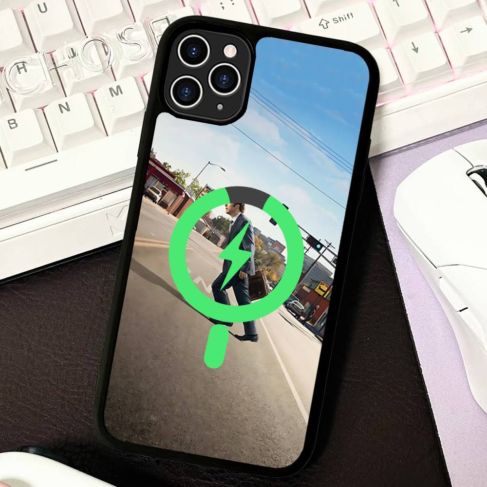 

B-Better Call Saul Magnetic Matte Phone Case For IPhone 16 17 15 14 13 12 11 For Magsafe Wireless Charge Cover iPhone 14 pro