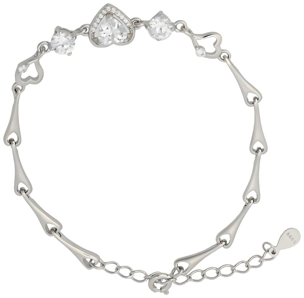 S999 Silver Bracelet [Varia Steep] 6B-R-74