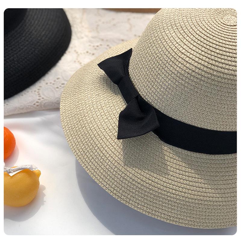 Straw Hat Female Sunshade Sunscreen Hat Summer Lampshade Hat Outdoor Versatile Sun Hat Adult