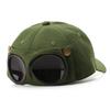Aviator Hat Tide Korean Version Personality Glasses Cap Men's Sunglasses Sunshade Spring And Summer Versatile Tide Baseball Cap