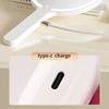 Square/Round Lighted Hand Mirror Fill Light Portable Vanity Mirror LED Makeup Mirror  Pocket