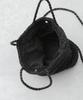 Nano Universe Metallic Knitted Shoulder Bag, Women's, F 170, Gold, 673-5132302