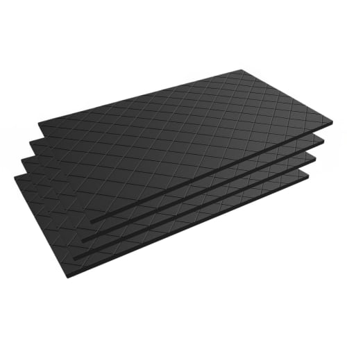 

Lightweight, high-strength resin flooring boards, PSKJr, 450 x 910 mm, 6 mm thick | Set of 4, ideal for construction sites, events, and DIY projects.