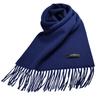 Michiko London Inner Mongolia Wool 168cm x Blue Scarf, Gift, Size Approx. 31cm, Approx. 8cm, MKM-001,