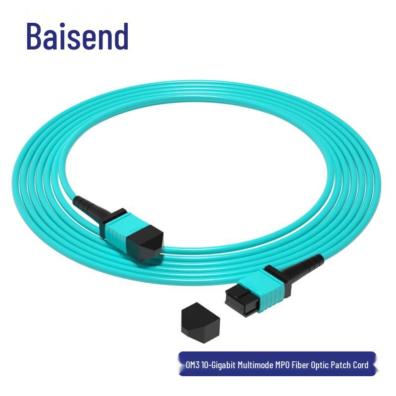 

BOSND MPO Multimode Fiber Optic Patch Cable 3 meters
