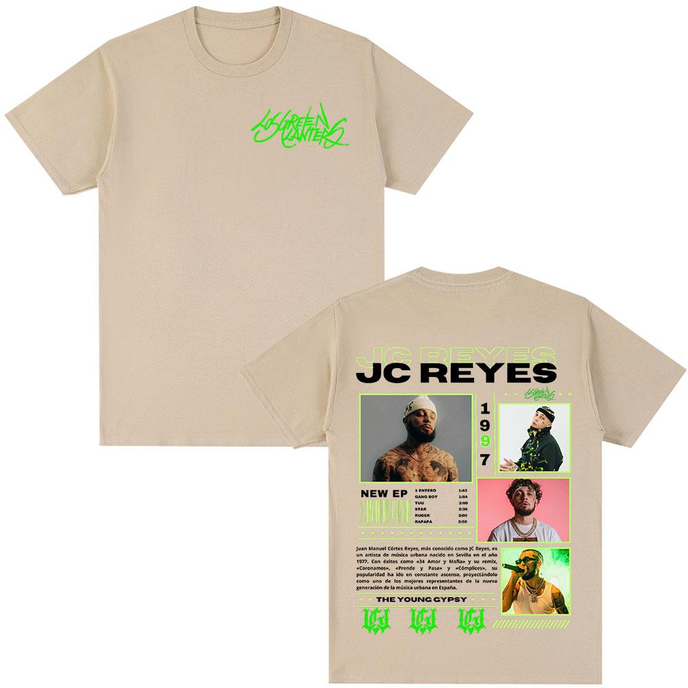Rapper Jc Reyes Album Tour 2025 Graphic T Shirts Unisexs Women Hip Hop Fashion Tshirts Cotton Casual Oversized Tshirt Streetwear